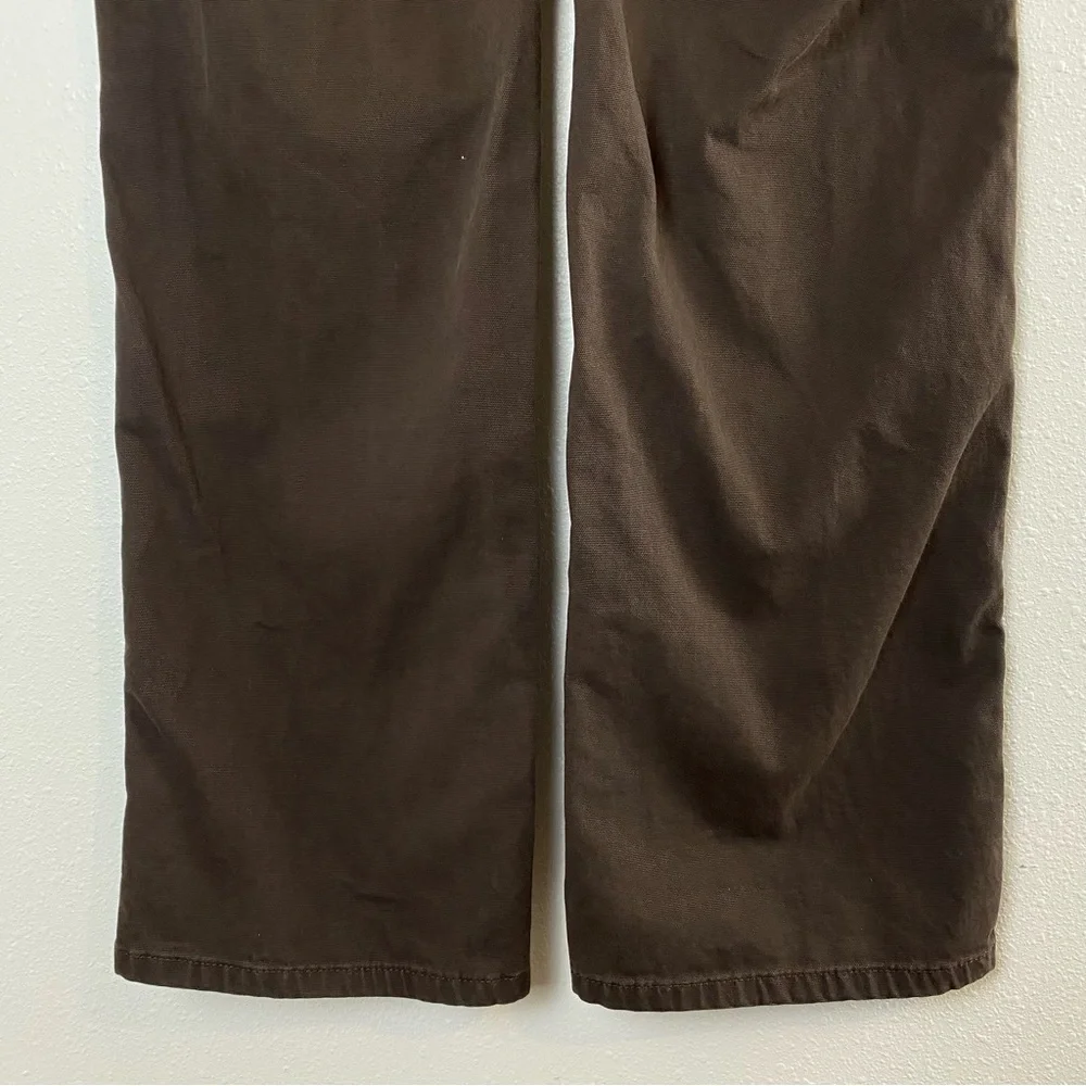 Carhartt Rugged Flex Loose Fit Canvas Double Front Work Pants - 8 Tall - Picture 11 of 15